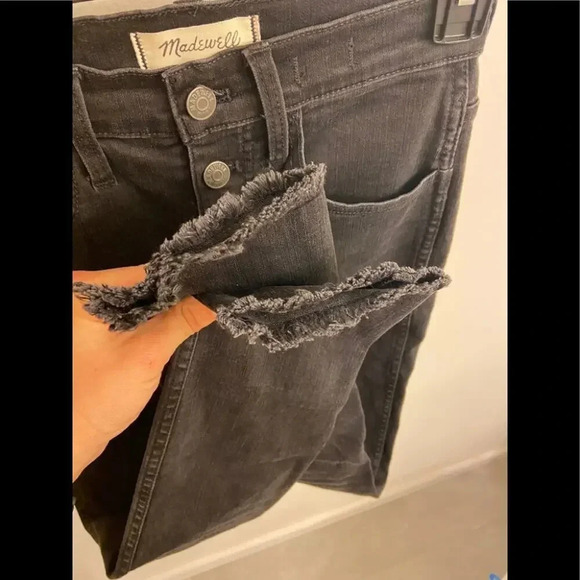 Madewell 10” High Rise Skinny Black size 24 - Picture 9 of 9